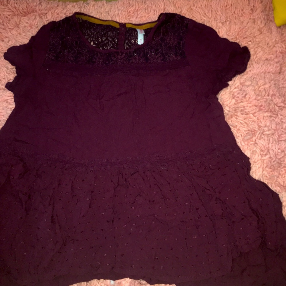 Purple shirt